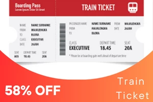 Train Tickets Coupons